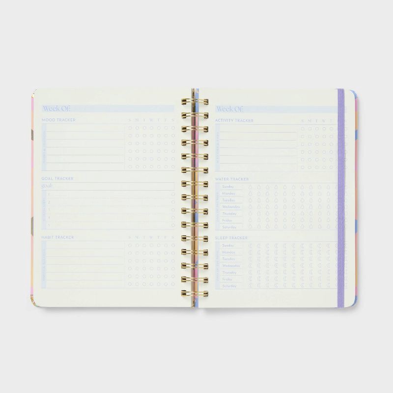 slide 3 of 3, "Positive Energy" Guided Wellness 8"x6.5" 218 Pages Special Journal - Spritz™, 1 ct