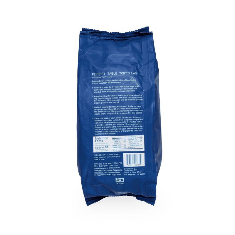 slide 2 of 8, Masienda Heirloom Blue Corn Masa Harina - 2.2lbs, 2.2 lb