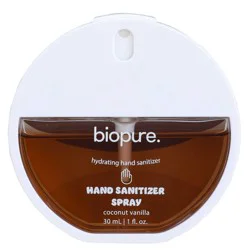 BioPure Hydrating Hand Sanitizer Spray - Coconut Vanilla - 30ml