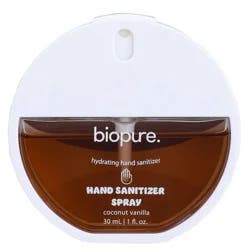 BioPure Hydrating Hand Sanitizer Spray - Coconut Vanilla - 30ml