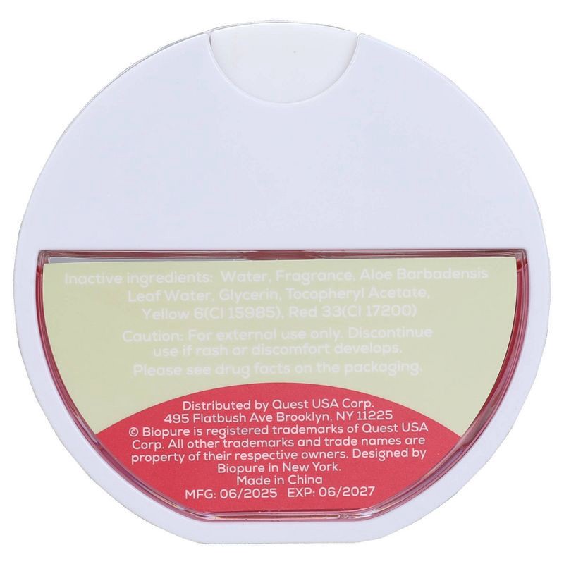 slide 2 of 4, BioPure Hydrating Hand Sanitizer Spray - Sweet Watermelon - 30ml, 30 ml