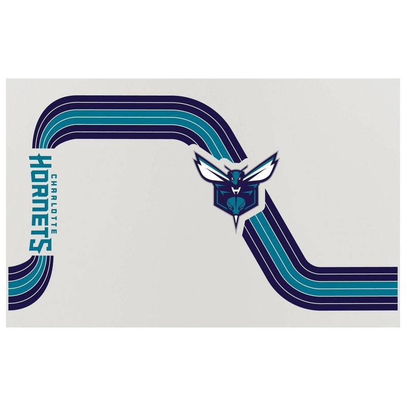 slide 4 of 5, NBA Charlotte Hornets Retro Wave Thirst Water Bottle - 32oz, 32 oz