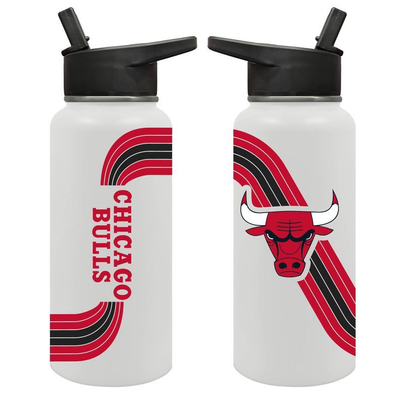 slide 3 of 5, NBA Chicago Bulls Retro Wave Thirst Water Bottle - 32oz, 32 oz
