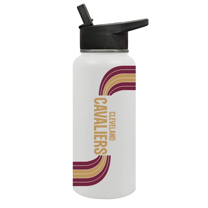 slide 2 of 5, NBA Cleveland Cavaliers Retro Wave Thirst Water Bottle - 32oz, 32 oz