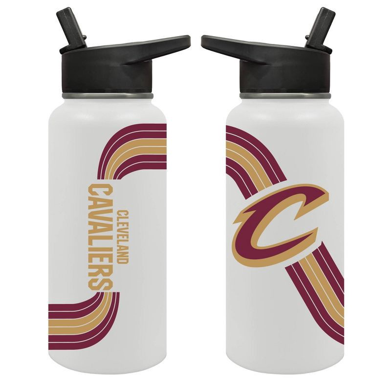 slide 3 of 5, NBA Cleveland Cavaliers Retro Wave Thirst Water Bottle - 32oz, 32 oz
