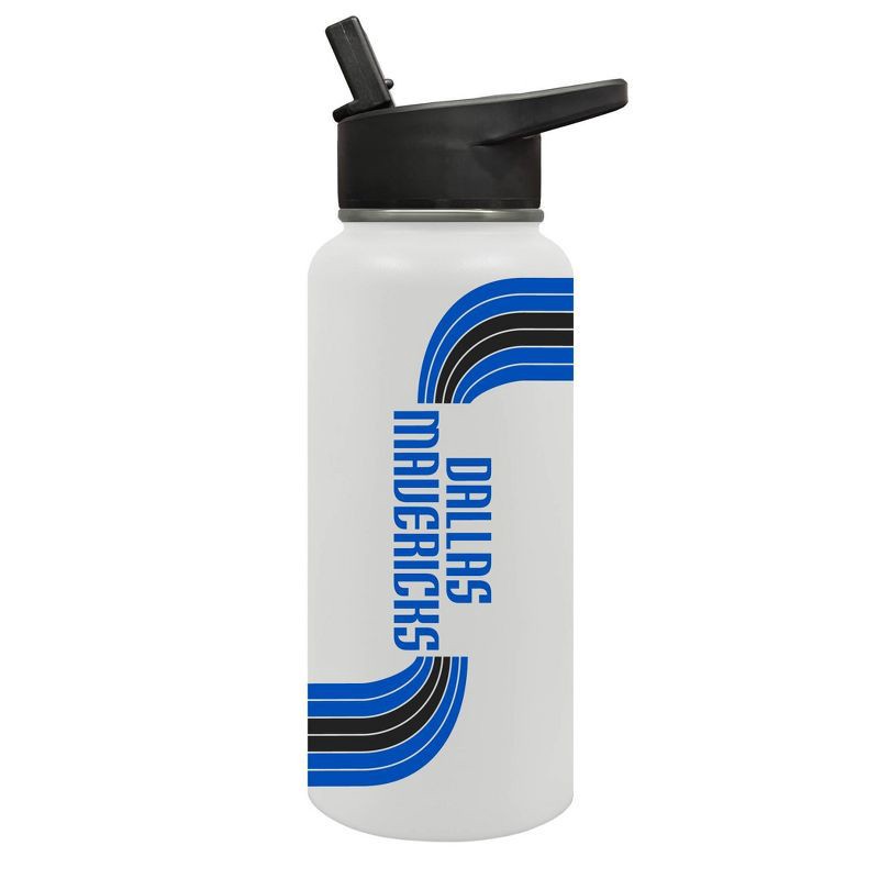 slide 2 of 5, NBA Dallas Mavericks Retro Wave Thirst Water Bottle - 32oz, 32 oz
