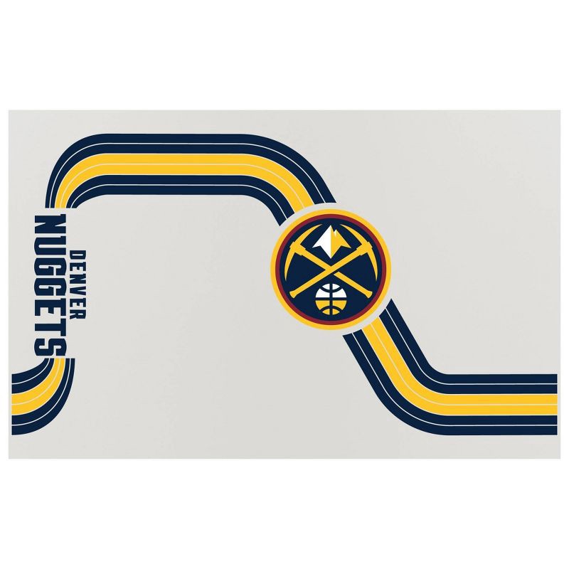 slide 4 of 5, NBA Denver Nuggets Retro Wave Thirst Water Bottle - 32oz, 32 oz