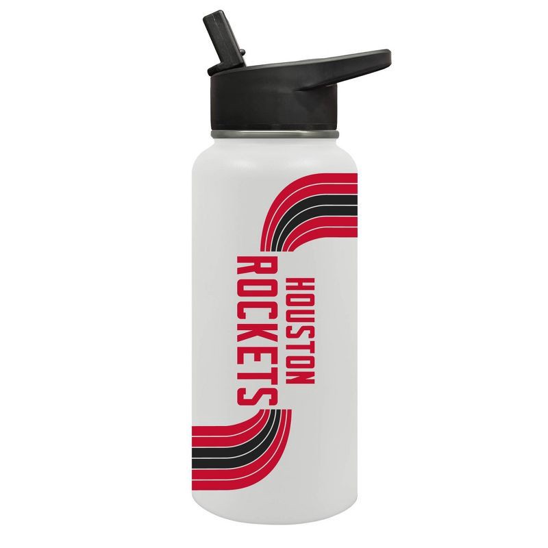 slide 2 of 5, NBA Houston Rockets Retro Wave Thirst Water Bottle - 32oz, 32 oz