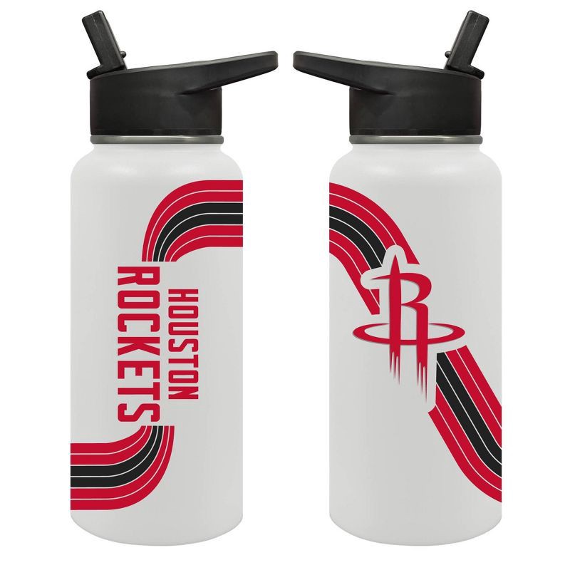 slide 3 of 5, NBA Houston Rockets Retro Wave Thirst Water Bottle - 32oz, 32 oz