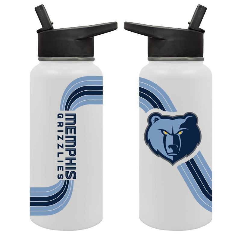 slide 3 of 5, NBA Memphis Grizzlies Retro Wave Thirst Water Bottle - 32oz, 32 oz
