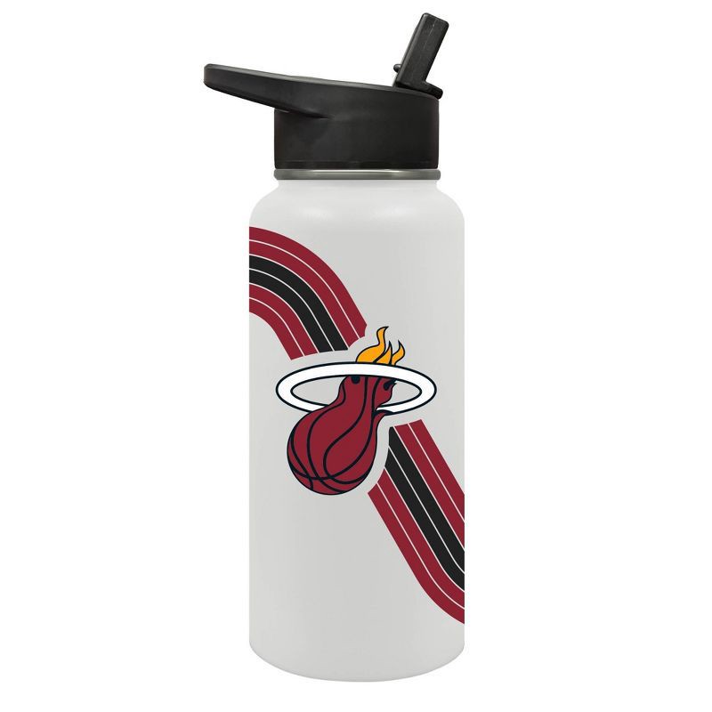 slide 1 of 5, NBA Miami Heat Retro Wave Thirst Water Bottle - 32oz, 32 oz