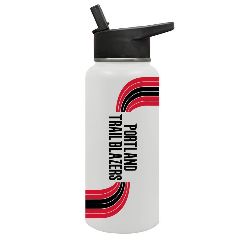 slide 2 of 5, NBA Portland Trailblazers Retro Wave Thirst Water Bottle - 32oz, 32 oz
