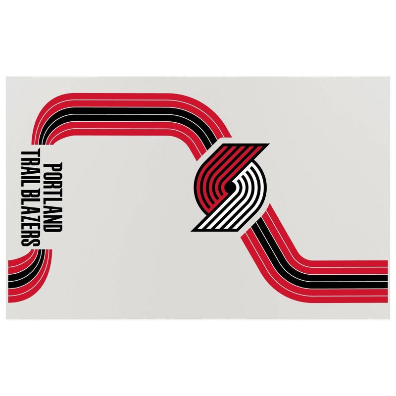 slide 4 of 5, NBA Portland Trailblazers Retro Wave Thirst Water Bottle - 32oz, 32 oz