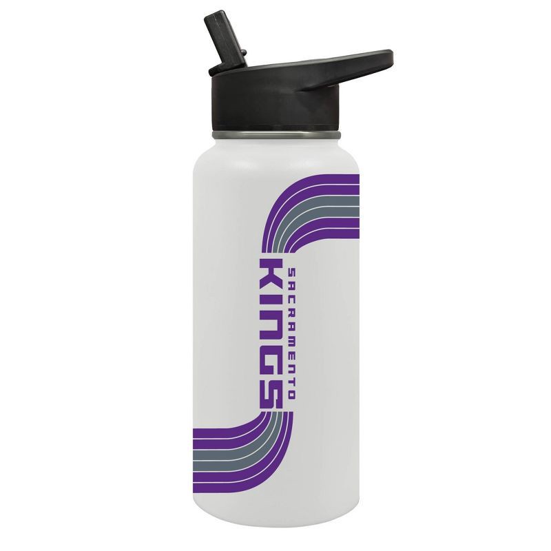 slide 2 of 5, NBA Sacramento Kings Retro Wave Thirst Water Bottle - 32oz, 32 oz