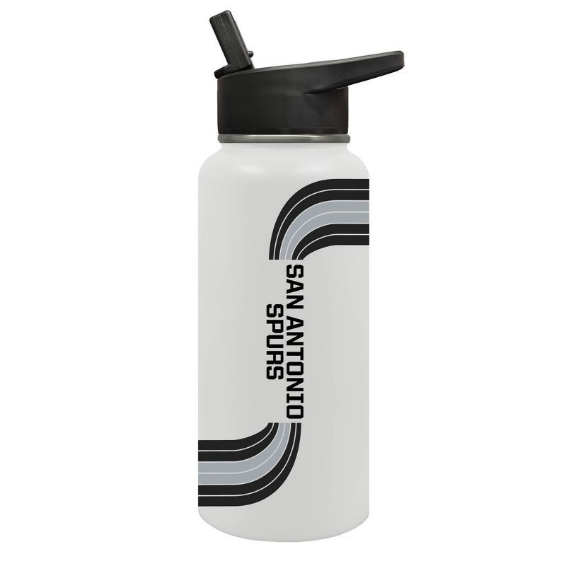slide 2 of 5, NBA San Antonio Spurs Retro Wave Thirst Water Bottle - 32oz, 32 oz
