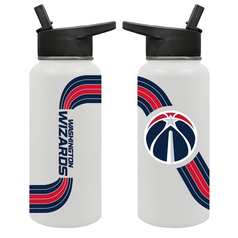 slide 3 of 5, NBA Washington Wizards Retro Wave Thirst Water Bottle - 32oz, 32 oz