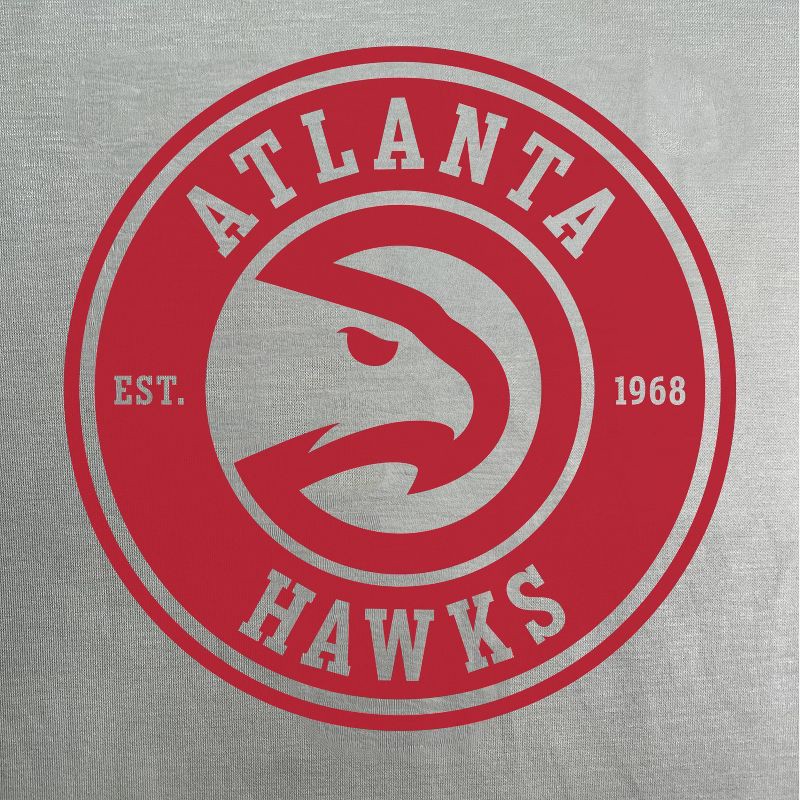 slide 2 of 4, NBA Atlanta Hawks Women's Sand Dolman T-Shirt - S, 1 ct