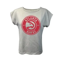 NBA Atlanta Hawks Women's Sand Dolman T-Shirt - L