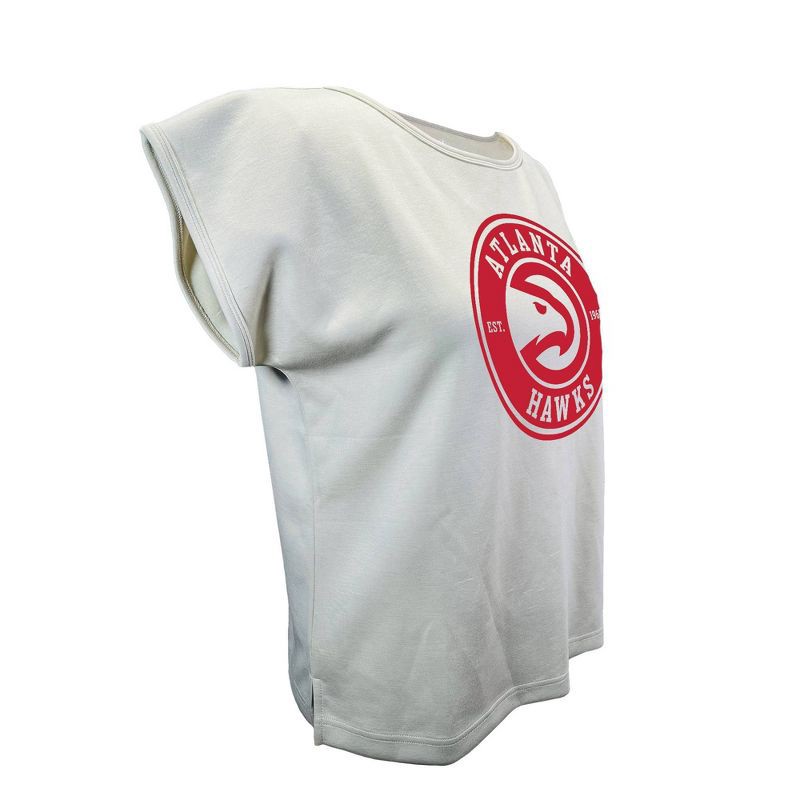 slide 4 of 4, NBA Atlanta Hawks Women's Sand Dolman T-Shirt - XL, 1 ct