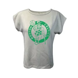 NBA Boston Celtics Women's Sand Dolman T-Shirt - M
