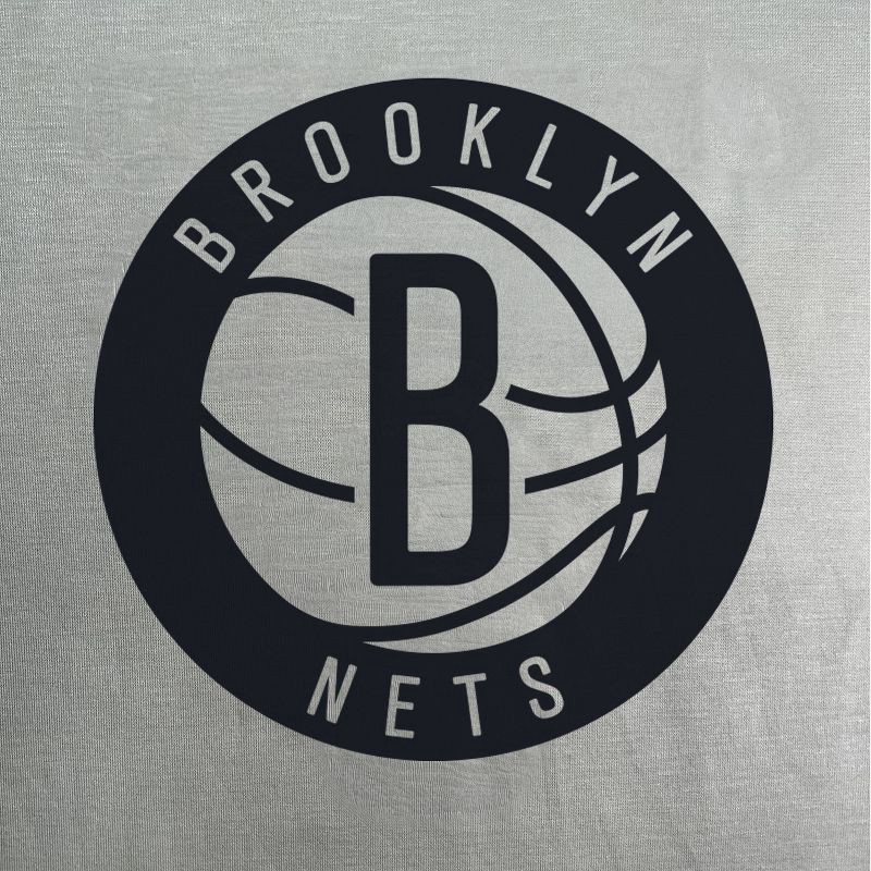 slide 3 of 4, NBA Brooklyn Nets Women's Sand Dolman T-Shirt - L, 1 ct