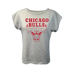 NBA Chicago Bulls Women's Sand Dolman T-Shirt - XL