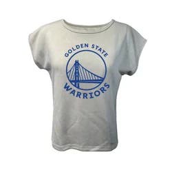 NBA Golden State Warriors Women's Sand Dolman T-Shirt - XL