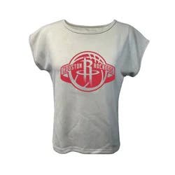 NBA Houston Rockets Women's Sand Dolman T-Shirt - XL