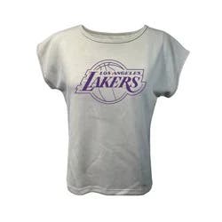 NBA Los Angeles Lakers Women's Sand Dolman T-Shirt - S