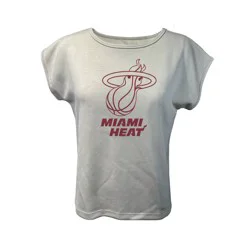 NBA Miami Heat Women's Sand Dolman T-Shirt - S