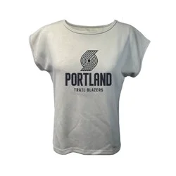 NBA Portland Trail Blazers Women's Sand Dolman T-Shirt - S