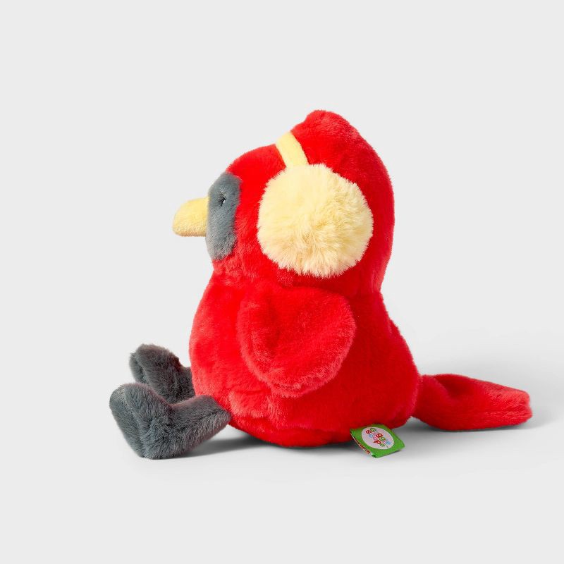 slide 3 of 3, 7" Cardinal Bird with Ear Muffs Stuffed Animal - Gigglescape™, 1 ct