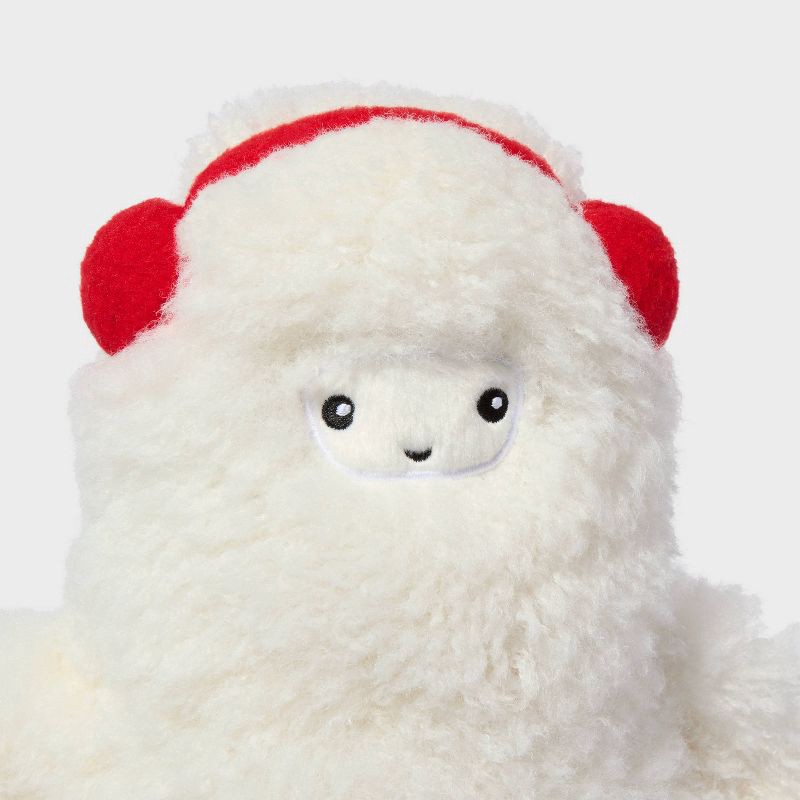 slide 3 of 4, 14'' Yeti Standing with Ear Muffs Stuffed Animal - Gigglescape™, 1 ct