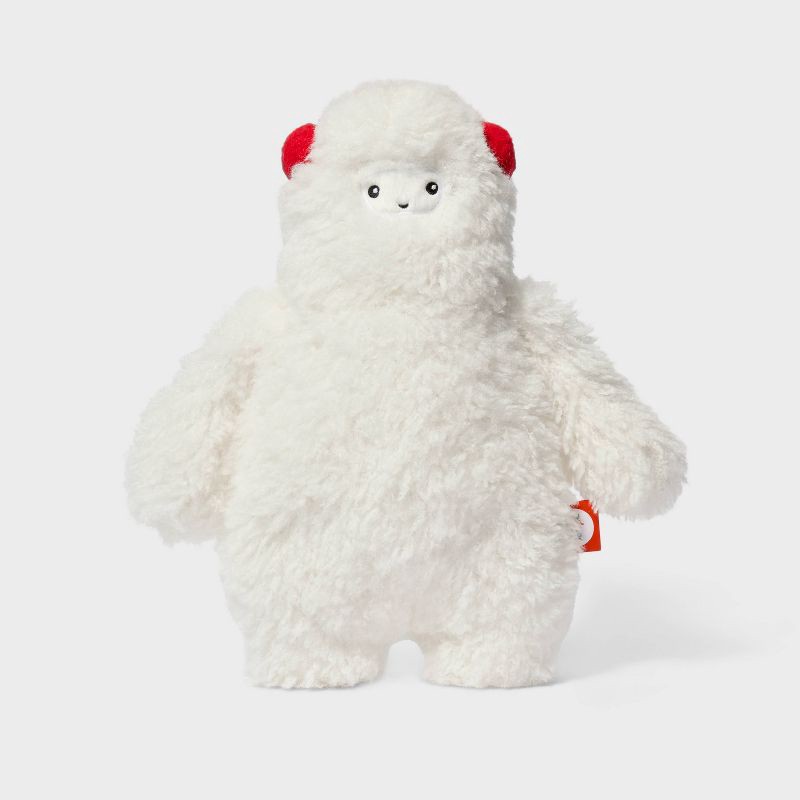 slide 1 of 4, 14'' Yeti Standing with Ear Muffs Stuffed Animal - Gigglescape™, 1 ct