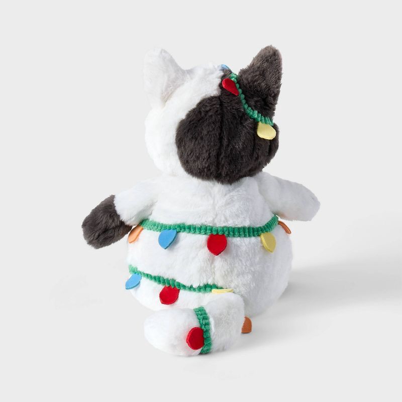 slide 3 of 3, 12" Cat with Lights Stuffed Animal - Gigglescape™, 1 ct