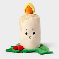 8.5" Candle with Holly Plush - Gigglescape™