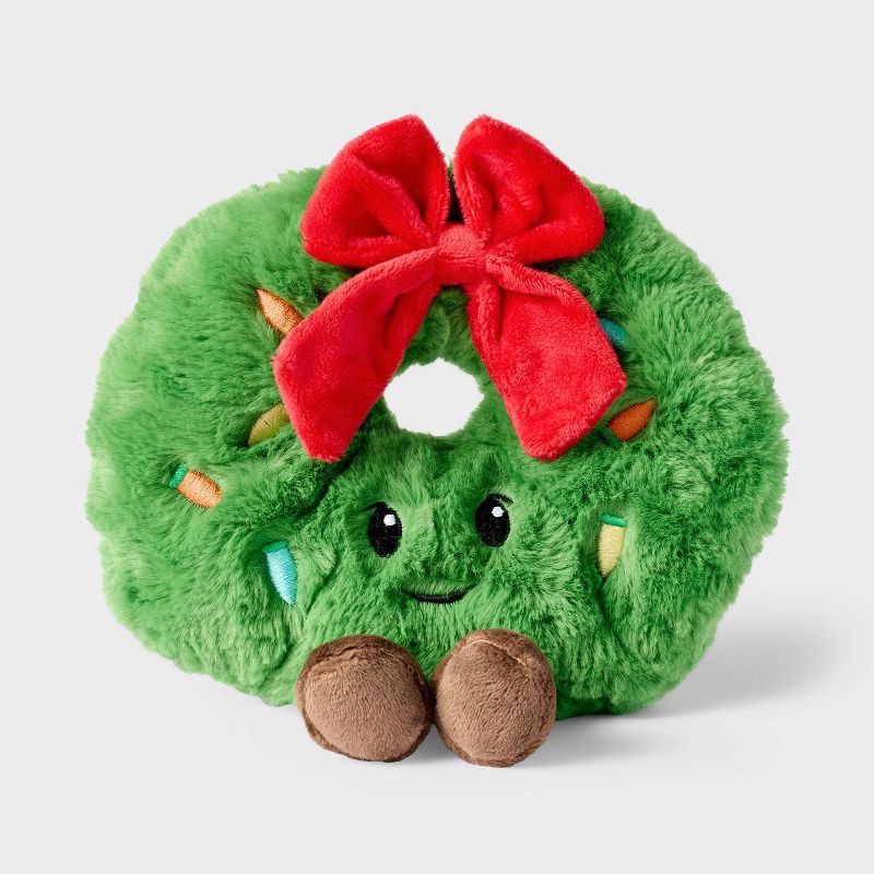 slide 1 of 3, 7" Wreath Plush - Gigglescape™, 1 ct