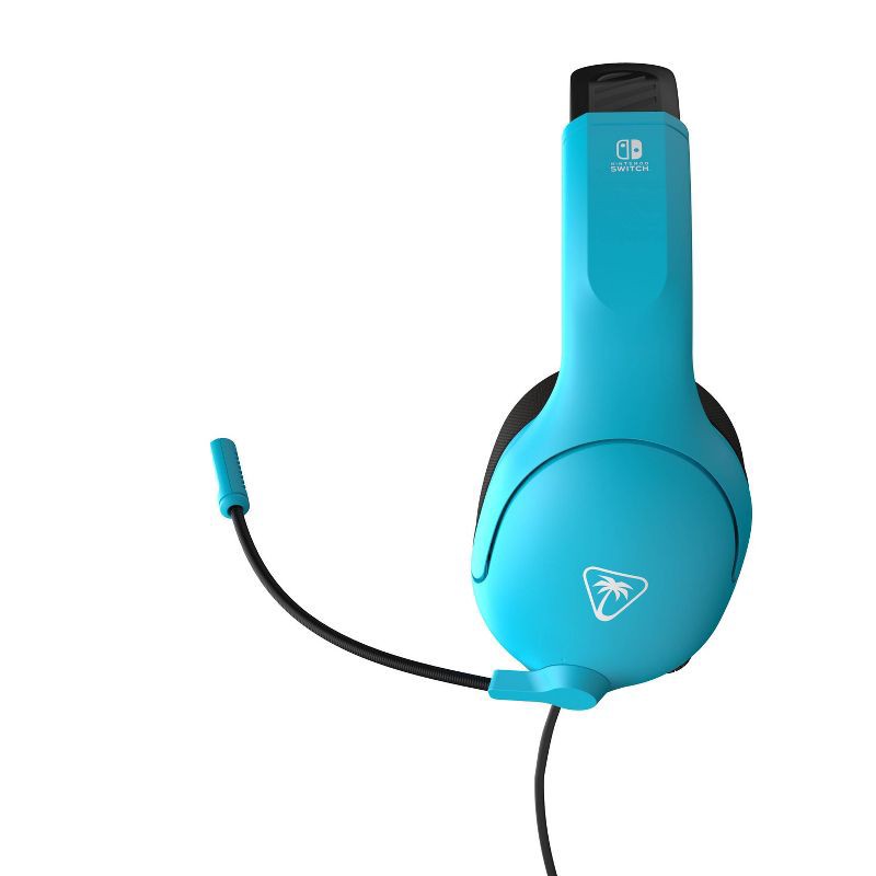 slide 12 of 13, Turtle Beach Airlite Fit Wired Headset for Nintendo Switch - Neon Blue/Red: Lightweight Design, On-Ear Volume Control, 1 ct