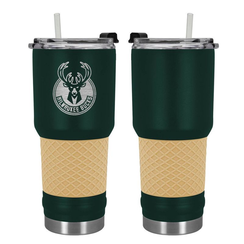 slide 2 of 5, NBA Milwaukee Bucks the New Draft Tumbler - 34oz, 34 oz