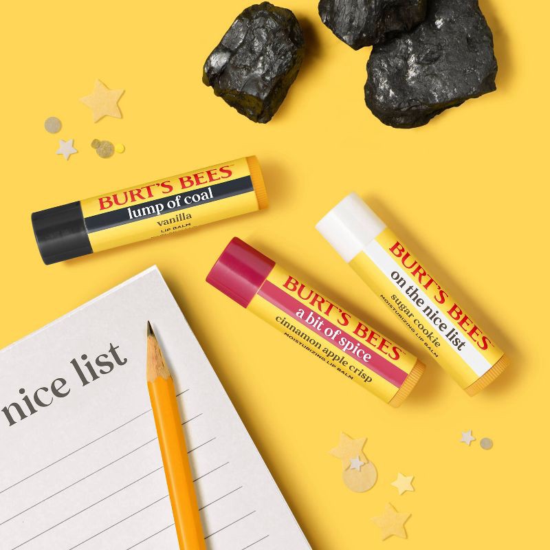 slide 8 of 11, Burt's Bees Naughty, Nice or A Bit of Spice Holiday Limited Edition Lip Balm Gift Set - 3ct/0.15oz, 3 ct; 0.15 oz