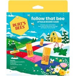Burt's Bees Holiday Limited Edition Follow that Bee Board Game Lip Balm Gift Set