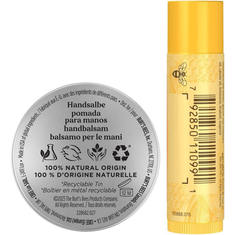 slide 10 of 10, Burt's Bees Holiday Stocking Stuffer Bit of Burt's Gift Set - Beeswax - 2pc, 2 ct