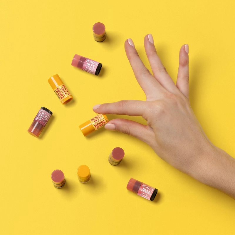 slide 7 of 8, Burt's Bees Holiday Limited Edition Stocking Stuffer Mini Lip Balms - Mini Rose + Red Dhalia + Hibiscus - 0.049oz/3ct, 0.049 oz, 3 ct