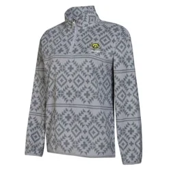 NCAA Iowa Hawkeyes Women's Quarter Zipped Fleece Sweatshirt - L
