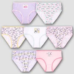 Girls' Snoopy 7pk Cotton Briefs - 8