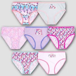 Girls' My Little Pony 7pk Cotton Briefs - 6