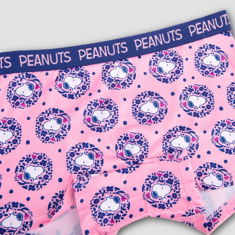 slide 4 of 4, Girls' Snoopy 4pk Underwear - 4, 4 ct