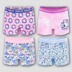 Girls' Snoopy 4pk Underwear - 10