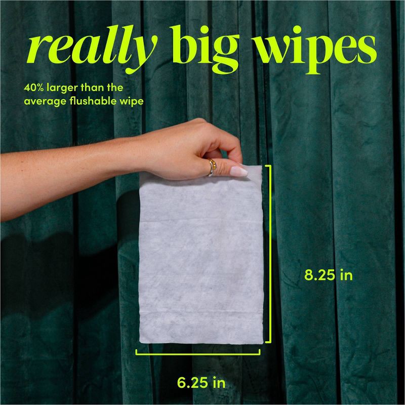 slide 6 of 8, Goodwipes Flushable Personal Wipes - Shea-Coco - 50ct/4pk, 50 ct, 4 ct
