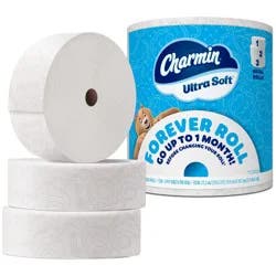 Charmin Toilet Paper Ultra Soft Forever Roll - 3 Rolls - 1700 Sheet
